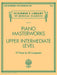 Piano Masterworks - Upper Intermediate Level: Schirmer's Library of Musical Classics Vol. 2111 by Hal Leonard Corp