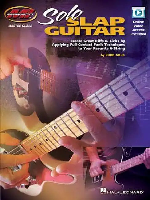 Solo Slap Guitar: Master Class Series by Jude Gold