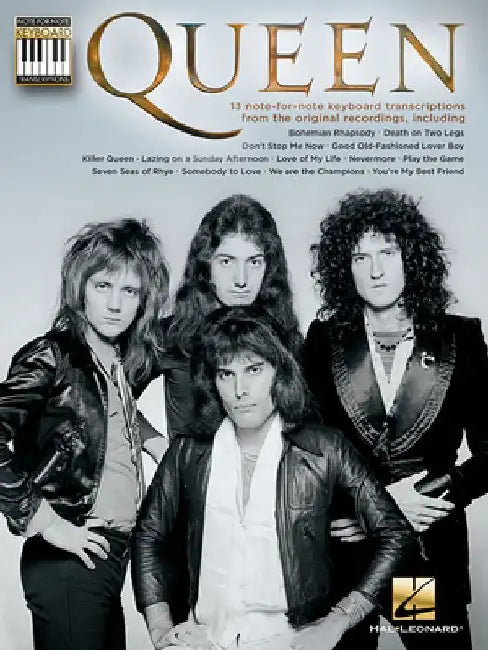 Queen: Note-For-Note Keyboard Transcriptions by Queen