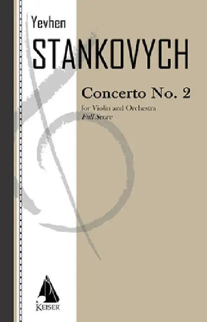 Violin Concerto No. 2 by Yevhen Stankovych