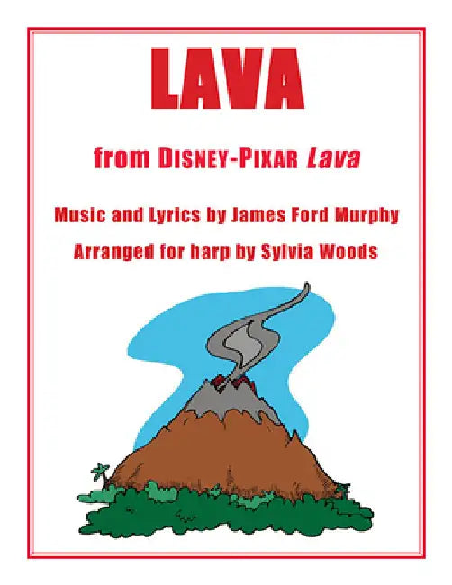 Lava: Arranged for Harp by Sylvia Woods by James Ford Murphy, Sylvia Woods