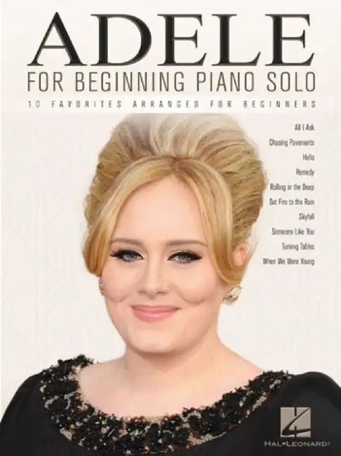 Adele for Beginning Piano Solo