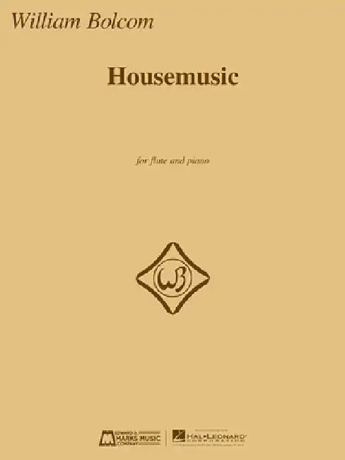 Housemusic: For Flute and Piano by William Bolcom