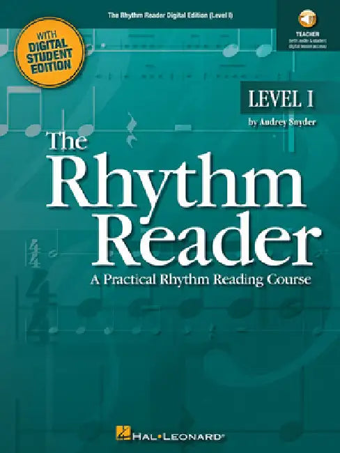 Rhythm Reader Digital Edition (Level I): Enhanced Teacher Instruction and Projectable Student Exercises with Audio by Audrey Snyder
