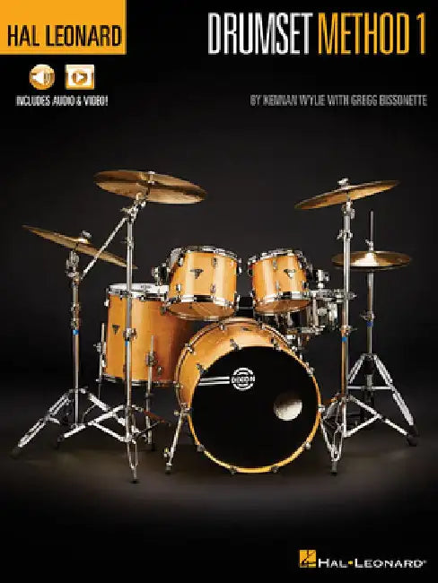 Hal Leonard Drumset Method - Book 1 Book/Online Media by Kennan Wylie
