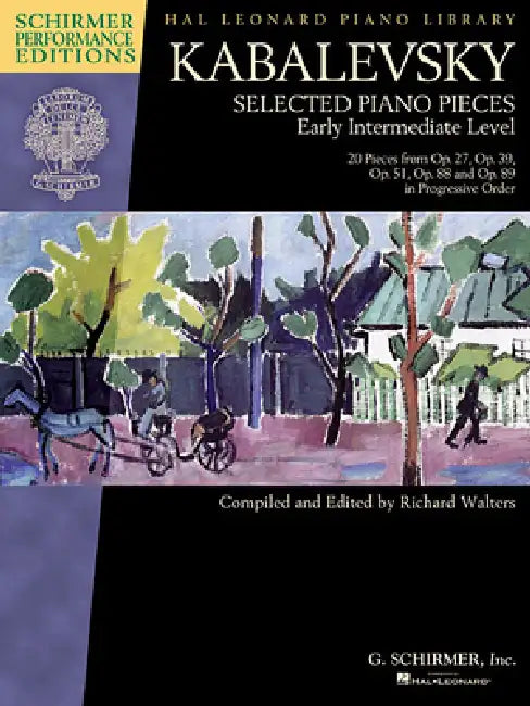 Dmitri Kabalevsky - Selected Piano Pieces: Early Intermediate Level by Dmitri Kabalevsky, Richard Walters