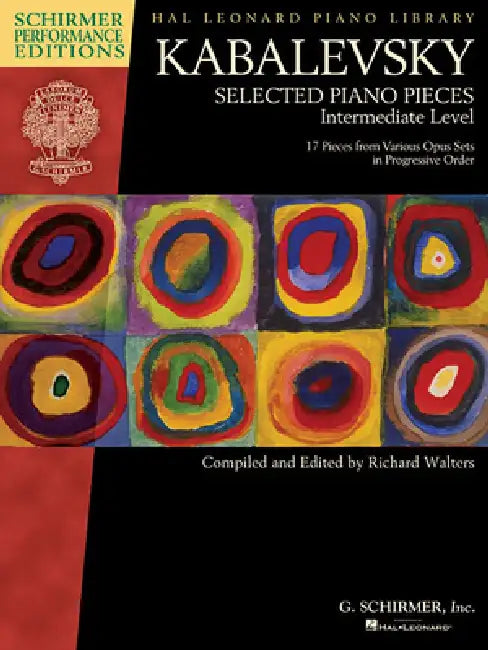 Dmitri Kabalevsky - Selected Piano Pieces: Intermediate Level by Dmitri Kabalevsky, Richard Walters