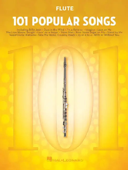 101 Popular Songs: For Flute by Hal Leonard Corp