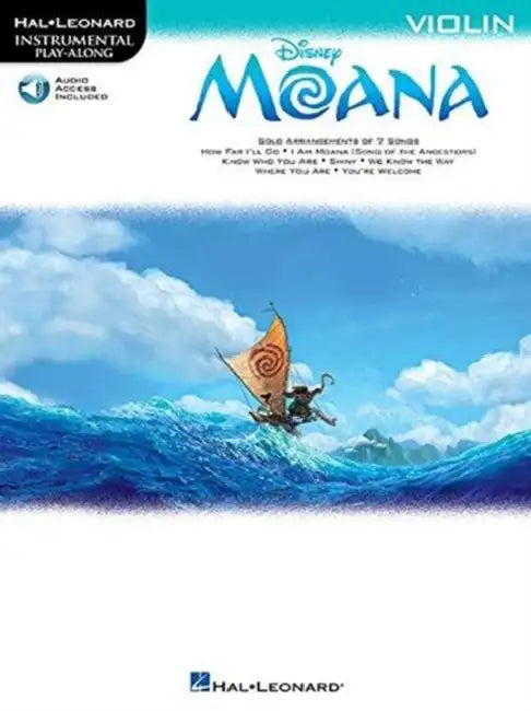 Moana - Violin Book/Online Audio by Lin-Manuel Miranda