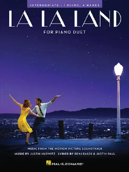 La La Land - Piano Duet: Intermediate Piano Duet (1 Piano, 4 Hands) by Benj Pasek