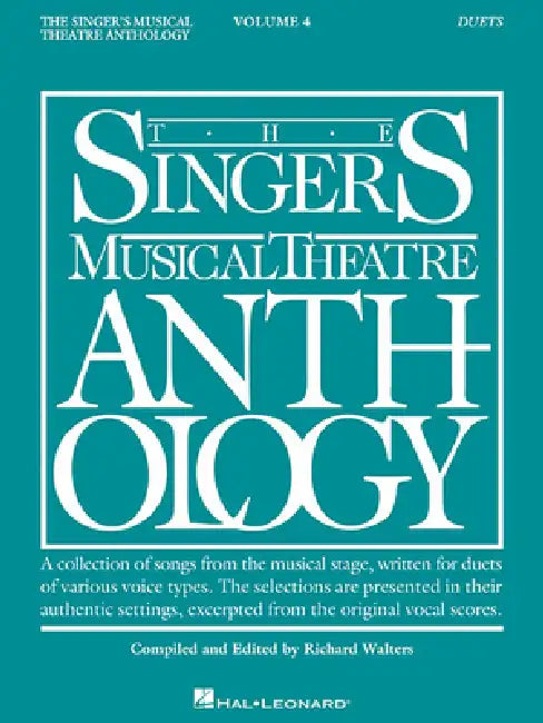 The Singer's Musical Theatre Anthology: Duets - Volume 4: Book Only National Federation of Music Clubs 2024-2028 Selection by Hal Leonard Corp, Richard Walters