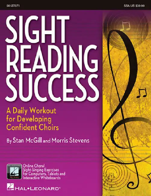 Sight-Reading Success: A Daily Workout for Developing Confident Choirs Ssa Edition by Stan McGill, Morris Stevens