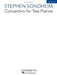 Concertino for Two Pianos: Set of Two Copies by Stephen Sondheim