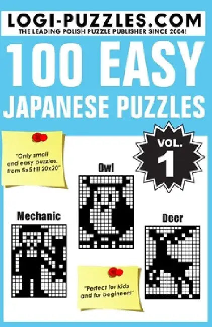 100 Easy Japanese Puzzles by Andrzej Baran