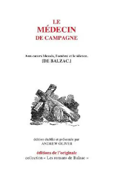 Le Medecin de campagne by Oliver, Andrew