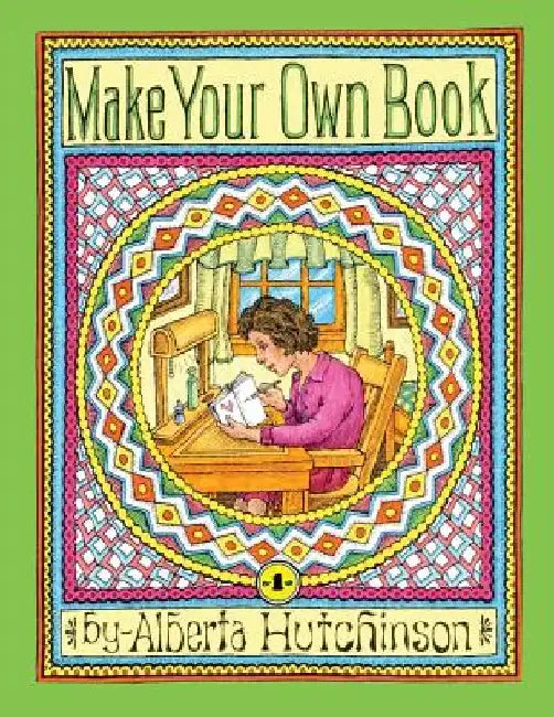Make Your Own Book No. 1: 50 Elaborate Round Frames for Coloring, With Text Lines by Alberta Hutchinson