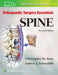 Orthopaedic Surgery Essentials: Spine by Christopher M. Bono, Andrew J. Schoenfeld