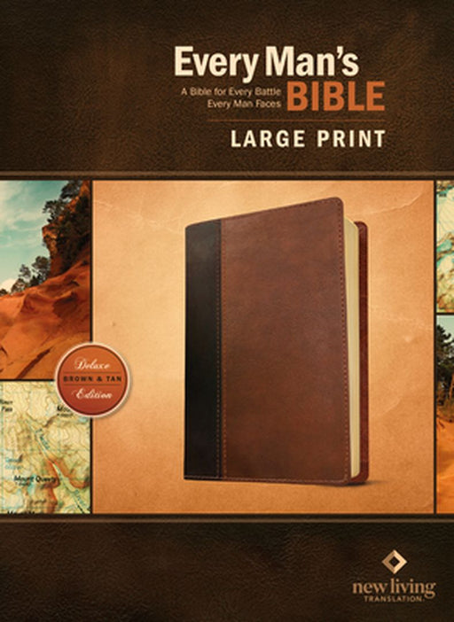 Every Man's Bible-NLT-Large Print by Stephen Arterburn