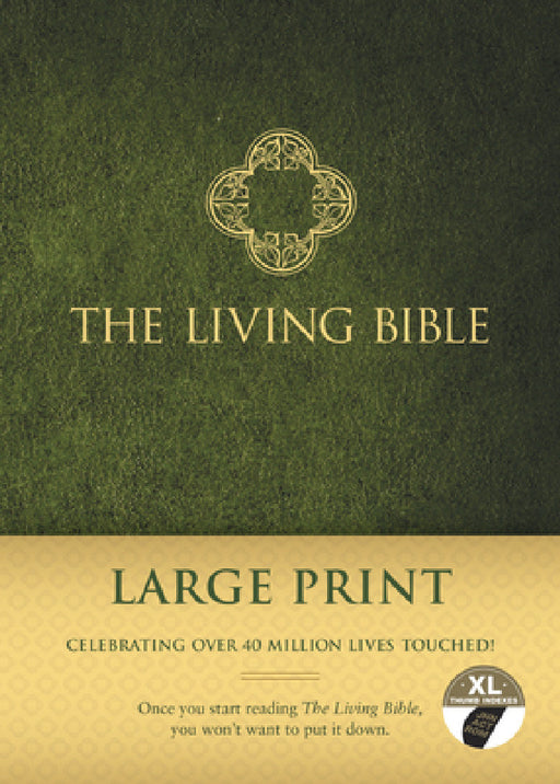 Living Bible-TLB-Large Print by Tyndale