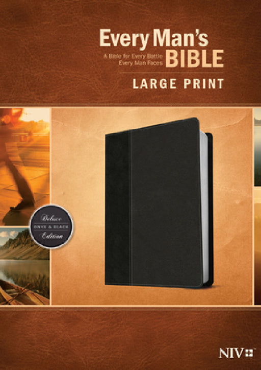 Every Man's Bible-NIV-Large Print by Tyndale, Stephen Arterburn, Dean Merrill