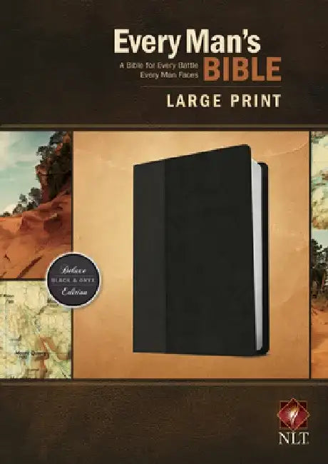 Every Man's Bible-NLT-Large Print by Stephen Arterburn
