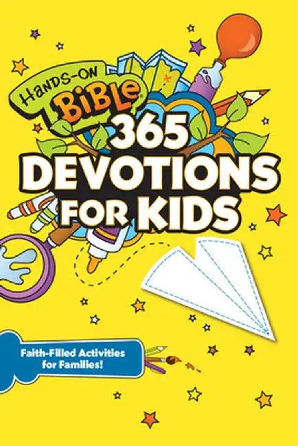 Hands-On Bible 365 Devotions for Kids: Faith-Filled Activities for Families by Jennifer Hooks