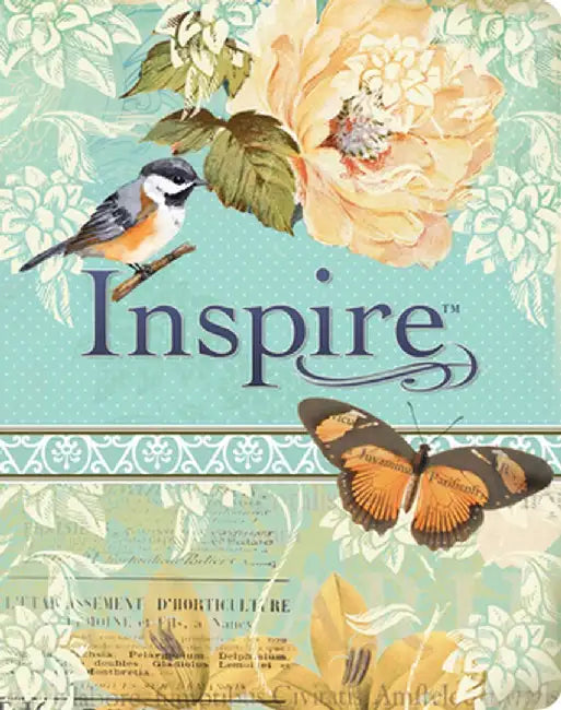 Inspire Bible-NLT: The Bible for Creative Journaling by Tyndale