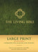 The Living Bible Large Print Red Letter Edition by Tyndale