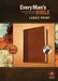 Every Man's Bible NLT, Large Print, Tutone by Stephen Arterburn