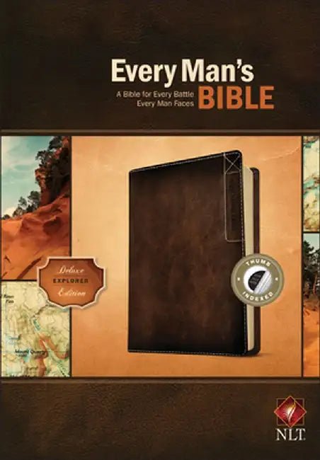 Every Man's Bible NLT, Deluxe Explorer Edition by Stephen Arterburn