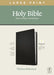 NLT Large Print Thinline Reference Bible, Filament Enabled Edition (Red Letter, Leatherlike, Black) by Tyndale
