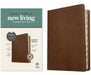 NLT Personal Size Giant Print Bible, Filament Enabled Edition (Red Letter, Leatherlike, Rustic Brown, Indexed) by Tyndale