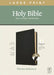 NLT Large Print Thinline Reference Bible, Filament Enabled Edition (Red Letter, Genuine Leather, Black, Indexed) by New Living Translation