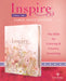 Inspire Catholic Bible NLT Large Print (Leatherlike, Pink Fields with Rose Gold): The Bible for Coloring & Creative Journaling by Tyndale