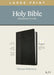 KJV Large Print Thinline Reference Bible, Filament Enabled Edition (Red Letter, Leatherlike, Black/Onyx) by Tyndale