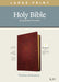 KJV Large Print Thinline Reference Bible, Filament Enabled Edition (Red Letter, Leatherlike, Burgundy) by Tyndale