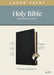 KJV Large Print Thinline Reference Bible, Filament Enabled Edition (Red Letter, Genuine Leather, Black, Indexed) by Tyndale