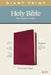 KJV Personal Size Giant Print Bible, Filament Enabled Edition (Leatherlike, Diamond Frame Cranberry) by Tyndale