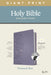 KJV Personal Size Giant Print Bible, Filament Enabled Edition (Leatherlike, Peony Lavender, Indexed) by Tyndale