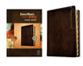 Every Man's Bible Nlt Large Print Deluxe Explorer Edition (Leatherlike Rustic Brown Indexe by Arterburn