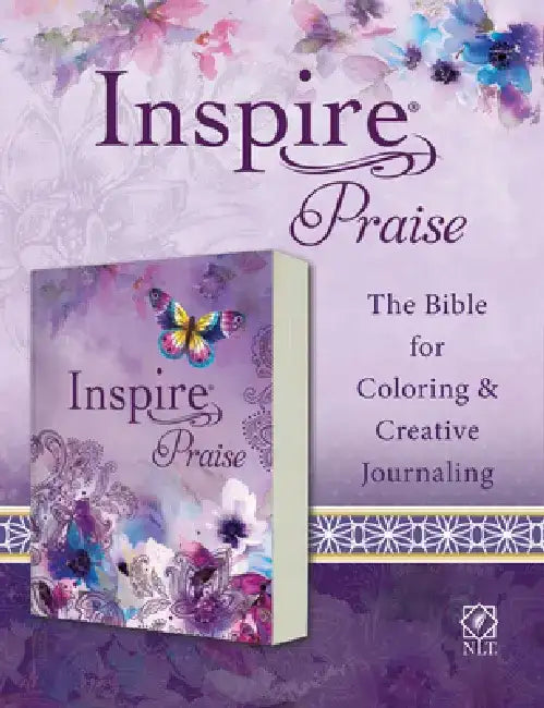Inspire Praise Bible NLT (Softcover): The Bible for Coloring & Creative Journaling by Tyndale