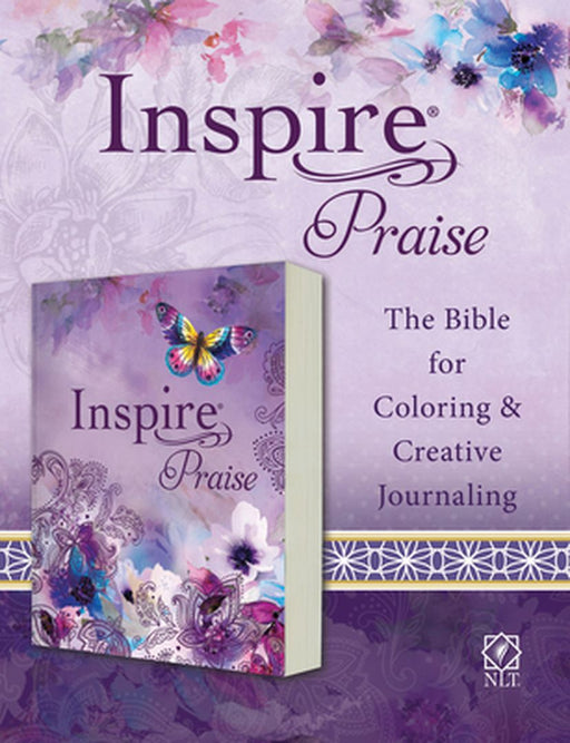 Inspire Praise Bible NLT (Softcover): The Bible for Coloring & Creative Journaling by Tyndale