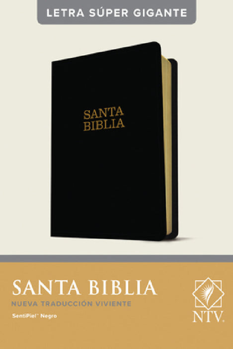 Santa Biblia Ntv, Letra Súper Gigante (Sentipiel, Negro, Letra Roja) by Tyndale