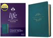 NKJV Life Application Study Bible Third Edition Large Print (Red Letter Leatherlike Teal Bl by Tyndale