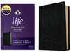 NKJV Life Application Study Bible, Third Edition, Large Print (Red Letter, Bonded Leather, Black) by Tyndale