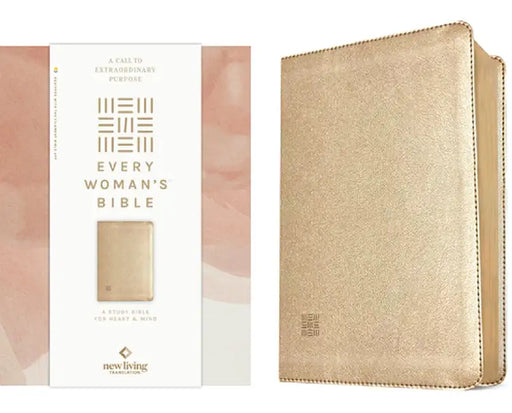 NLT Every Woman's Bible, Filament-Enabled Edition (Leatherlike, Soft Gold) by Tyndale