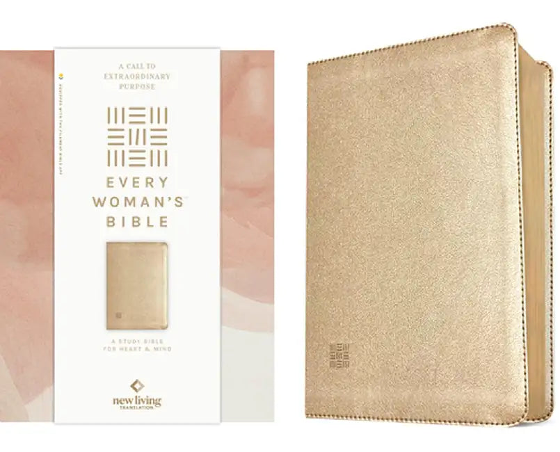 NLT Every Woman's Bible, Filament-Enabled Edition (Leatherlike, Soft Gold) by Tyndale