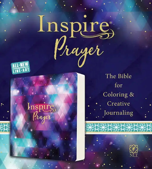 Inspire Prayer Bible NLT (Softcover): The Bible for Coloring & Creative Journaling by Tyndale