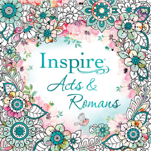 Inspire: Acts & Romans (Softcover): Coloring & Creative Journaling Through Acts & Romans by New Living Translation, Tyndale