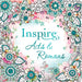 Inspire: Acts & Romans (Softcover): Coloring & Creative Journaling Through Acts & Romans by New Living Translation, Tyndale
